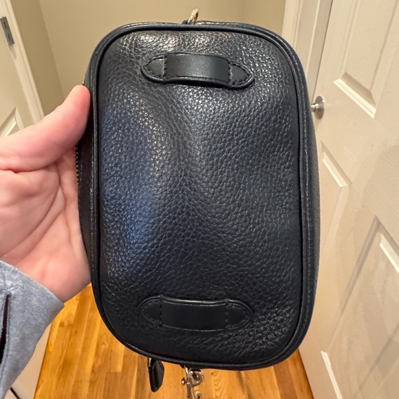 Coach - Mini Jamie Camera/Belt Bag - Black Pebbled Leather 2020- EUC - Picture 7 of 9